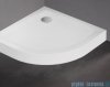 New Trendy Mild Brodzik akrylowy półokrągły 80x80x11,5 cm biały B-0600